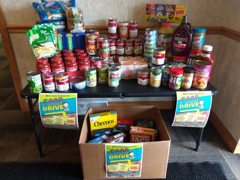 Mercer County Community FCU Staff Donates to the Community Food ...